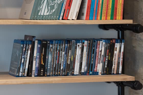 Coin détente, films et jeux de société